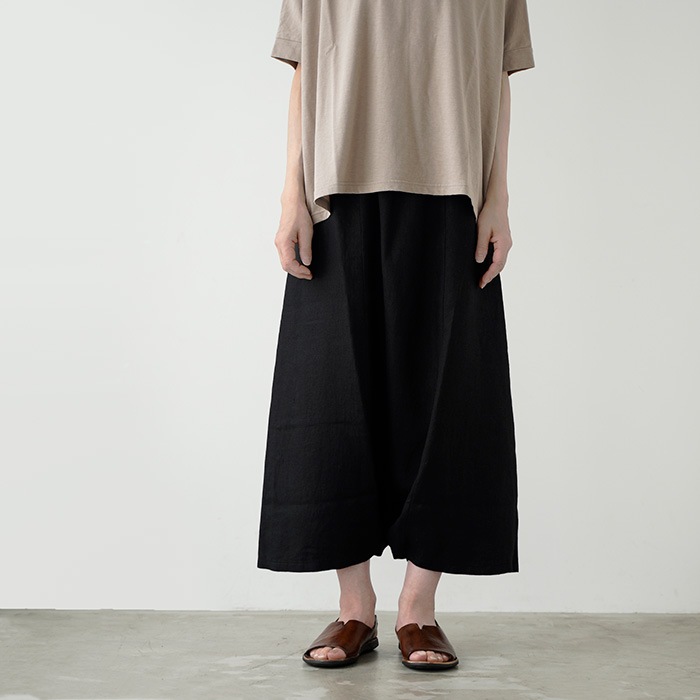 �������२���� �ѥ�� evam eva linen sarrouel pants ��ͥ� ���륨�� �ѥ�� E261T233 ��ǥ�����  �ܥȥॹ