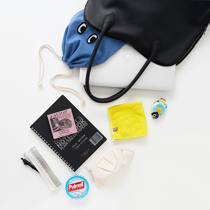 CLASKA kalsac ���饹�� ���륵�å� THE FACTORY Silva Tote Bag Leather noir 61110750 �쥶���ȡ��ȥХå� ��ǥ�����