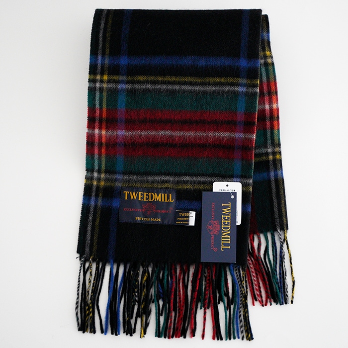 TWEEDMILL �ĥ����ɥߥ� ��Ƚ�֥�󥱥åȥ��ȡ��� Lambwool Knee Rug 50-190 Tartan ��ǥ�����