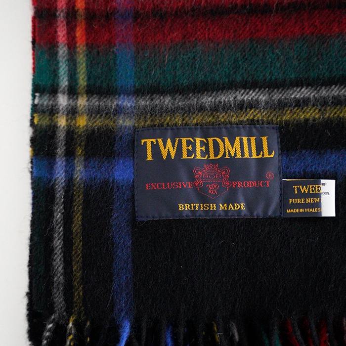 TWEEDMILL �ĥ����ɥߥ� ��Ƚ�֥�󥱥åȥ��ȡ��� Lambwool Knee Rug 50-190 Tartan ��ǥ�����