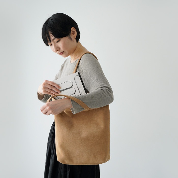 CLASKA kalsac ���饹�� ���륵�å� SIMPLE LEATHER TOTE SUEDE ����ץ� �쥶�� �ȡ��� �������� 62110159  ��ǥ����� �Хå� bag