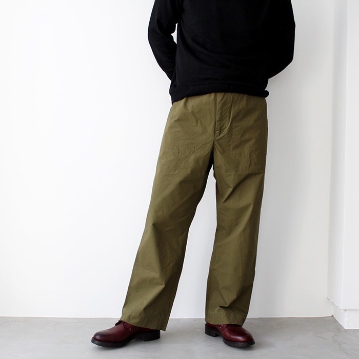 RINEN リネン 30/1高密度ウェザー ベイカーパンツ R43201 メンズ 靴