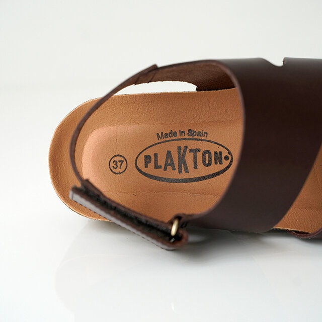 plaktonレディースサンダル PLAKTON プラクトン バックベルトサンダル No..663033