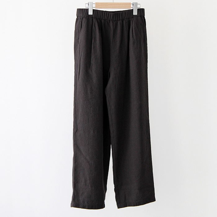 evam eva �������२���� wide pants �磻�ɥѥ�� E223T087 stone gray ���ȡ��󥰥졼 �ѥ��