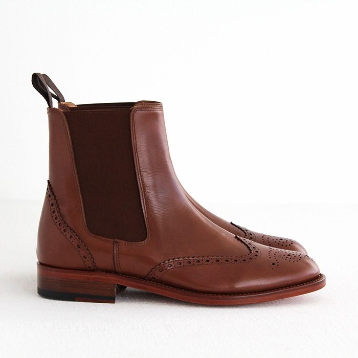 Palanco パランコ ウイングチップサイドゴアブーツ No.807 レディース