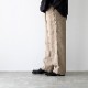 evam eva �������२���� wide pants �磻�ɥѥ�� E223T087 beige �١����� �ѥ��