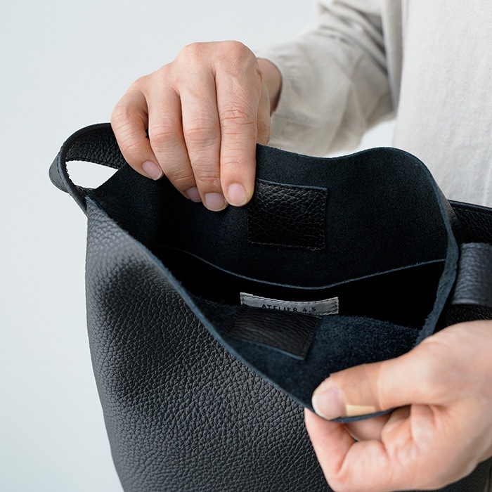 ATELIER 4.5 ���ȥꥨ 4.5 �쥶�� �������� �Хå� A-035 SHOULDER BAG  ��� ��ǥ�����