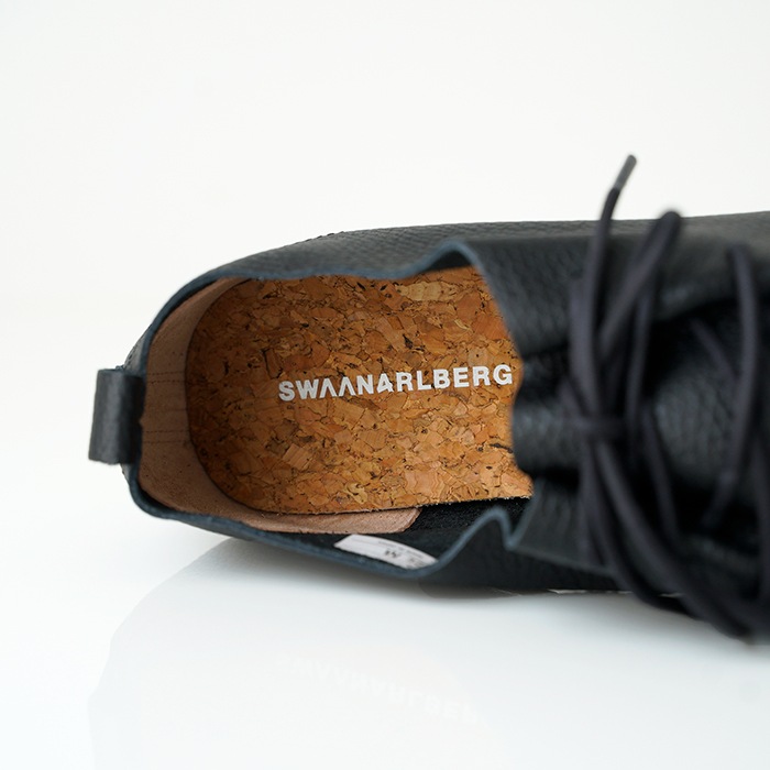 �ڥ�󥺡�SWAANARLBERG ����󥢥�С��� LACE-UP SHOES �졼�����åץ��塼�� �쥶�����ˡ����� �ڥ�� ��