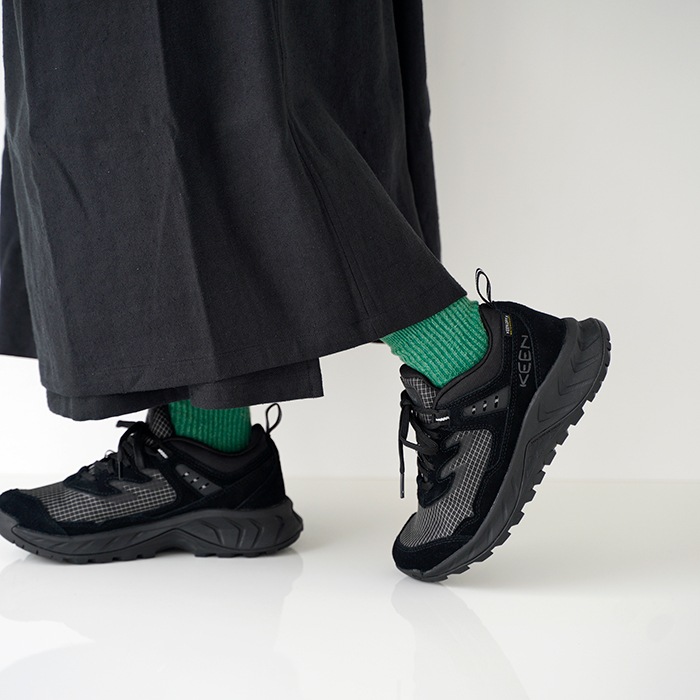 KEEN ������ HIGHTRAIL EXP WP �ϥ��ȥ쥤�� �����������ץ롼�� �����ȥɥ����ˡ����� ���塼�� ��ǥ�����