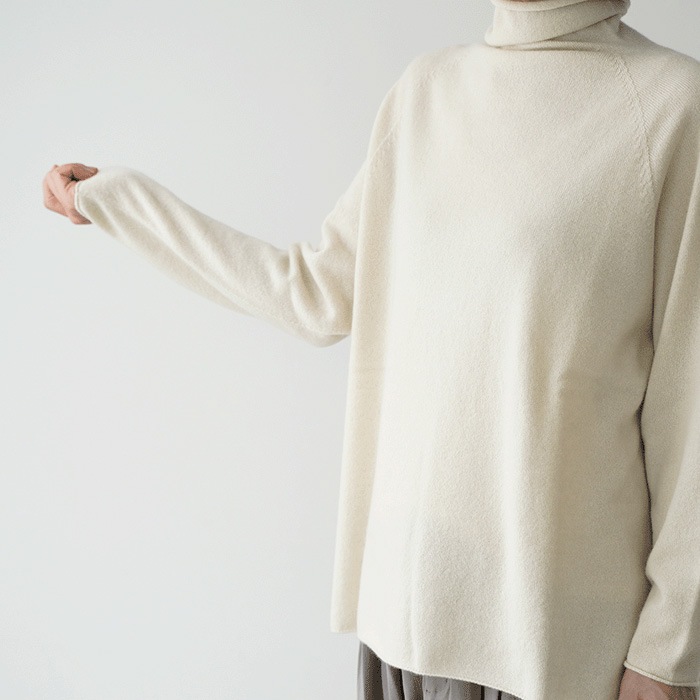 evam eva �������२���� �����ߥ� �����ȥ�ͥå� cashmere turtleneck �����ߥ� �����ȥ�ͥå� E253K133 �˥å� ��ǥ�����