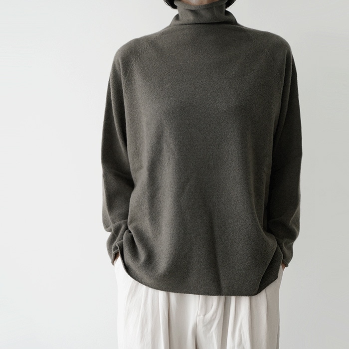 evam eva �������२���� �����ߥ� �����ȥ�ͥå� cashmere turtleneck �����ߥ� �����ȥ�ͥå� E253K133 �˥å� ��ǥ�����