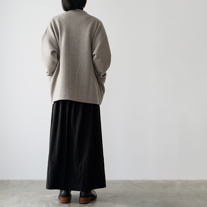 evam eva �������२���� �ץ쥹�����륷�硼�ȥ����� press wool short coat E253K090 ������ ��ǥ�����