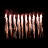 ニュー感動の滝(火薬10本入) 1500|ナイアガラ花火