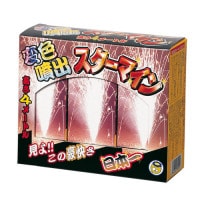 変色噴出スターマイン(3個入) 　No600