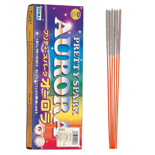 No25 オーロラスパーク（5本入り） | 手持花火 | eはなびやさん│圧倒