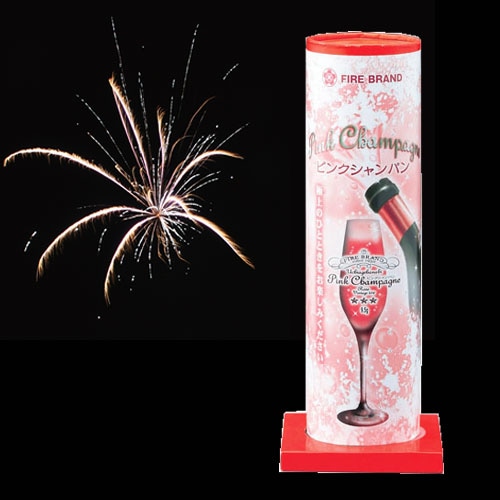 花火 ピンクシャンパン | 打ち上げ花火 | eはなびやさん│圧倒的な品揃え