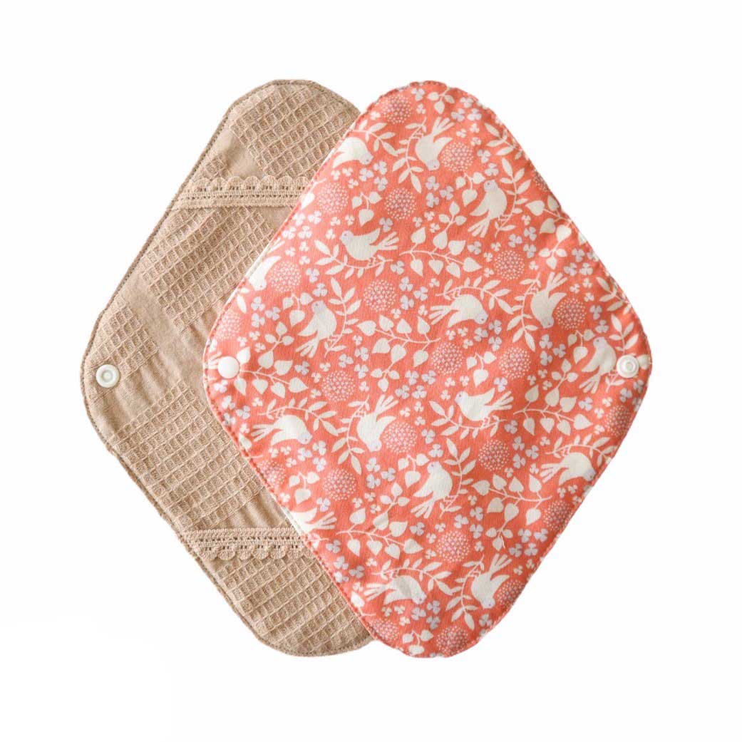 布ナプキンホルダー [バード／オレンジ]