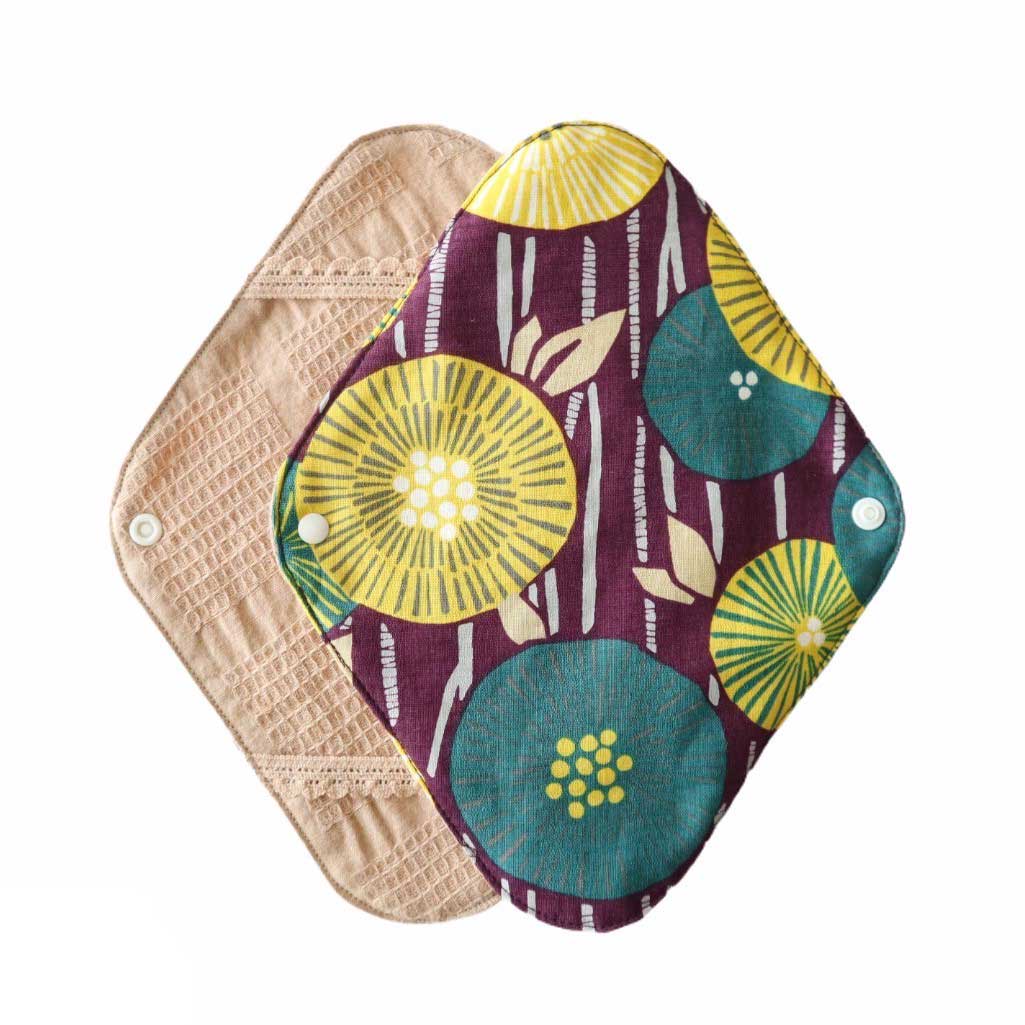 布ナプキンホルダー [京華／イエロー＆パープル]