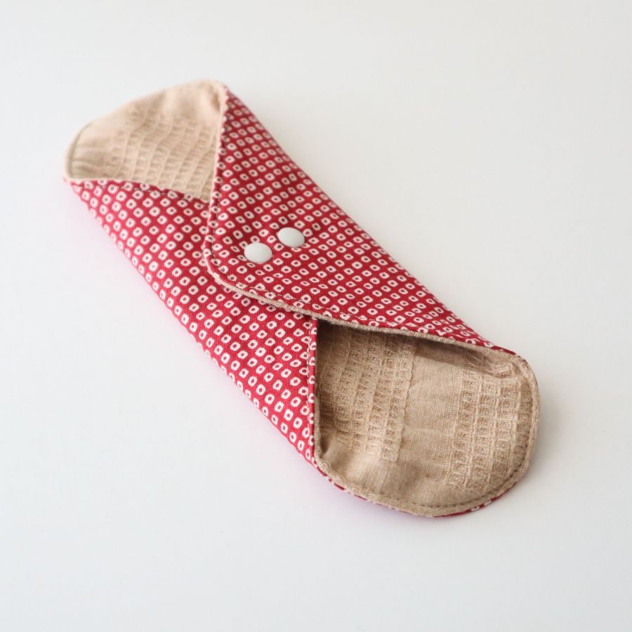 あたため布 [Ｌサイズ／鹿の子／紅]