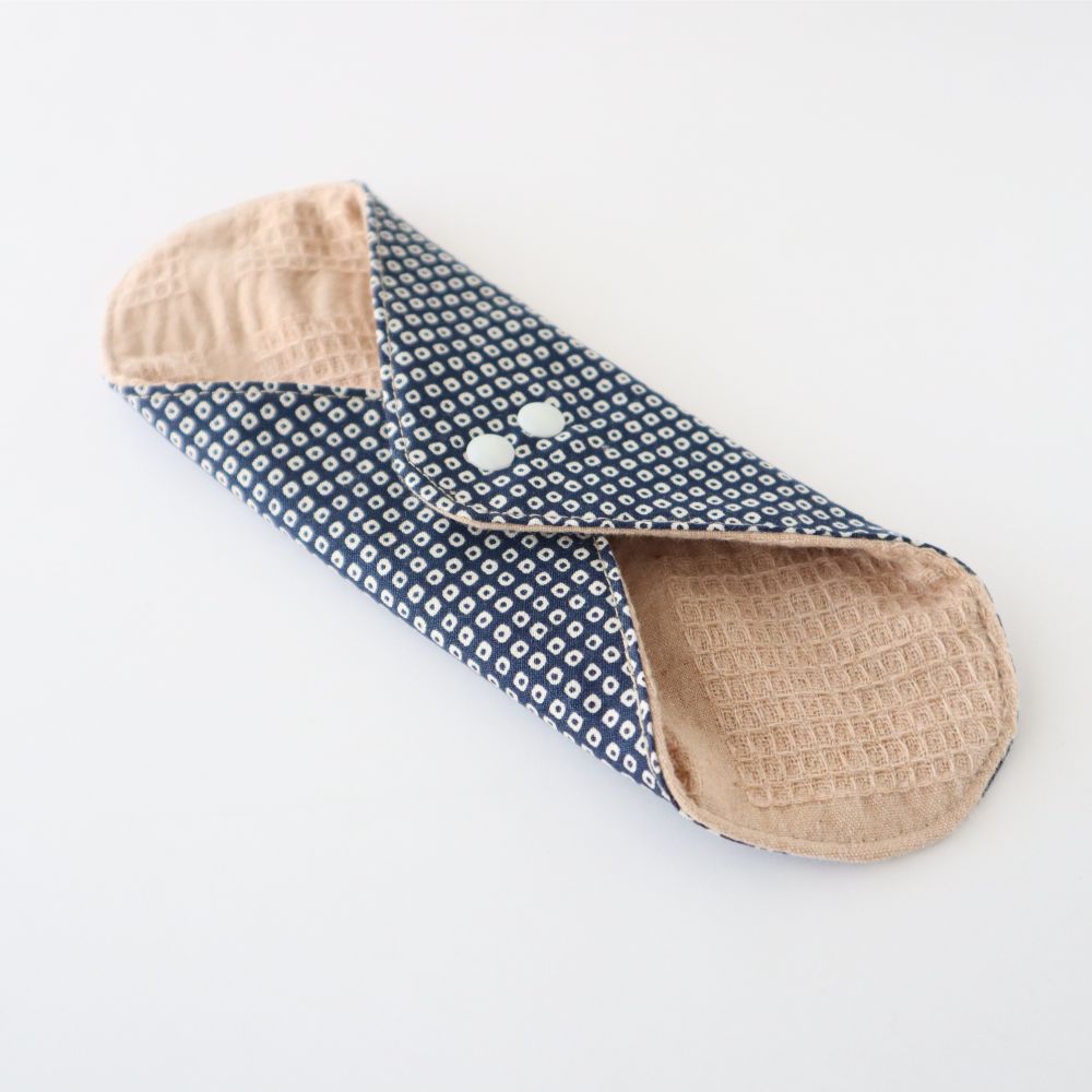 あたため布 [Ｌサイズ／鹿の子／紺]