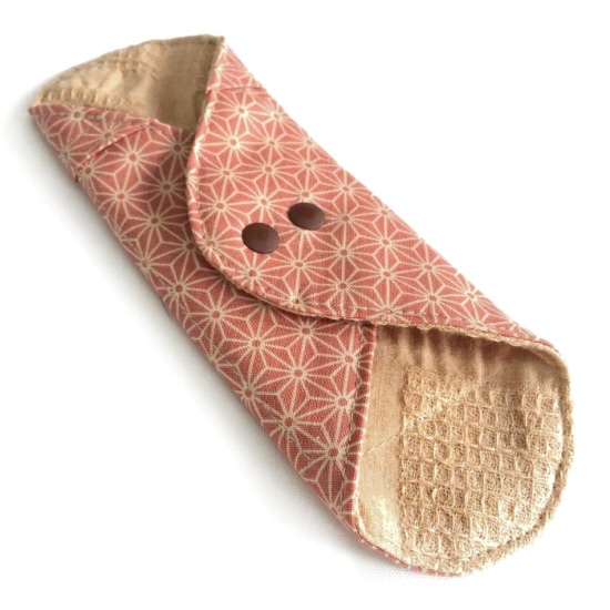 あったか酵素ライナー [麻の葉/桃]