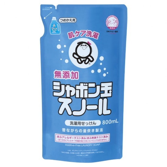 スノール つめかえ用 800ｍL［シャボン玉石けん］
