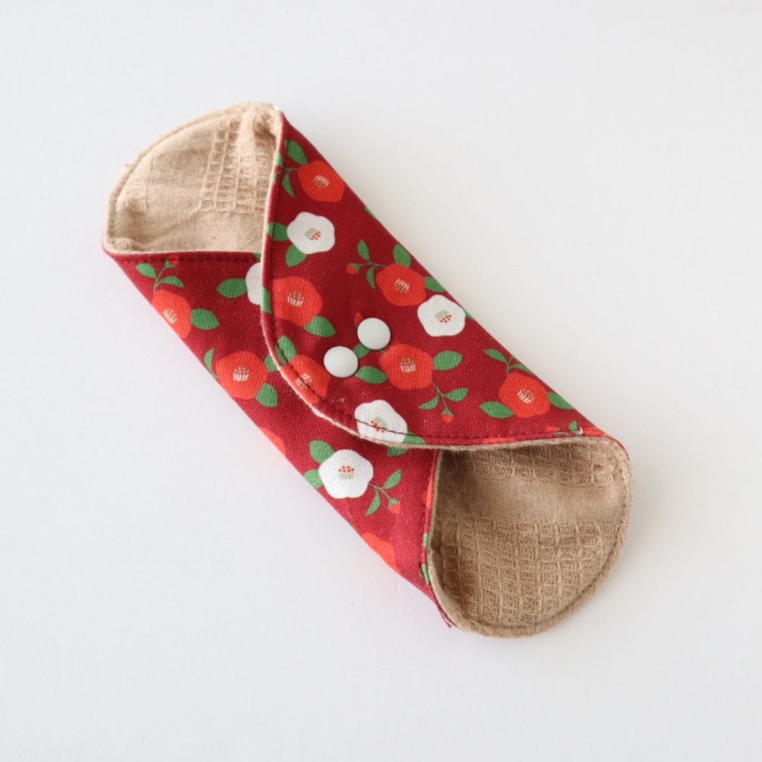 あたため布 [Mサイズ/椿/紅]