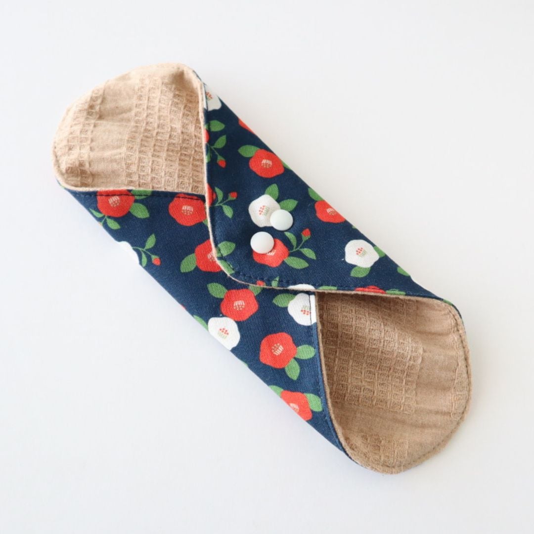 あたため布 [Lサイズ/椿/藍]