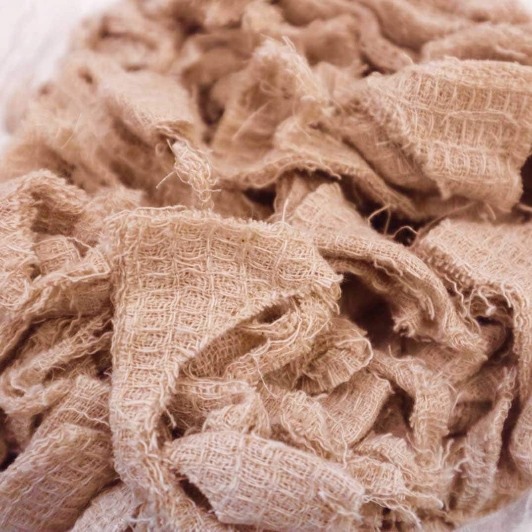 オーガニックコットンのハギレ 250ｇ