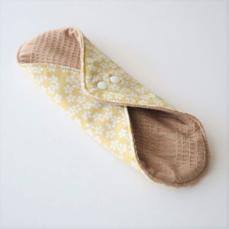 あたため布 [Ｌサイズ／桜／イエロー]