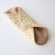 あたため布 [Ｍサイズ／桜／イエロー]