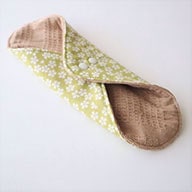 あたため布 [Ｌサイズ／桜／グリーン]