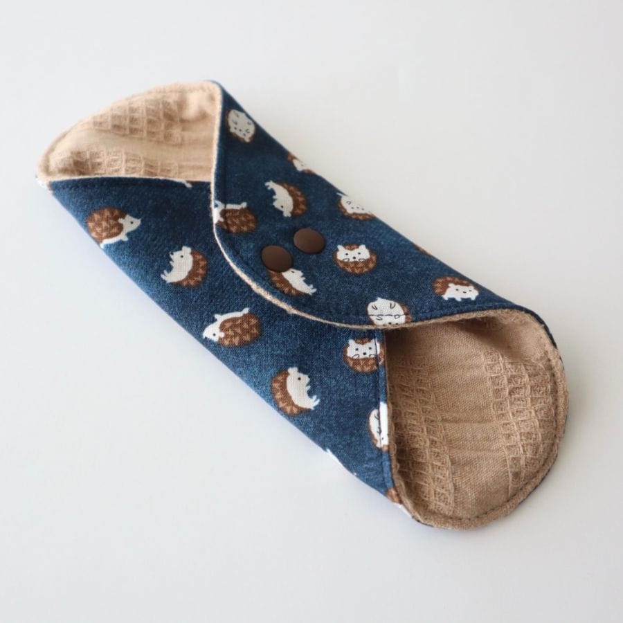 あたため布 [Ｍサイズ／ハリネズミ／ネイビー]