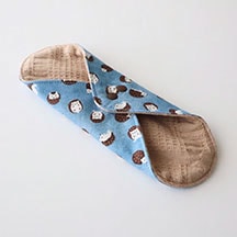 あたため布 [Ｌサイズ／ハリネズミ／ブルー]