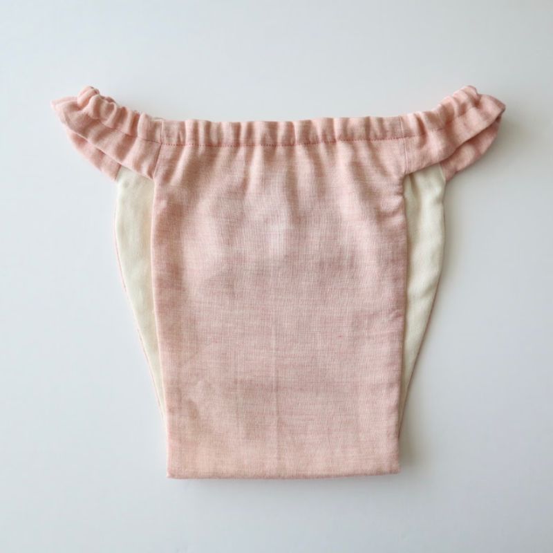 キッズふんてぃ [Mサイズ／オーガニックコットン／ピンク]