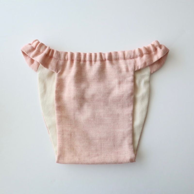キッズふんてぃ [Sサイズ／オーガニックコットン／ピンク]