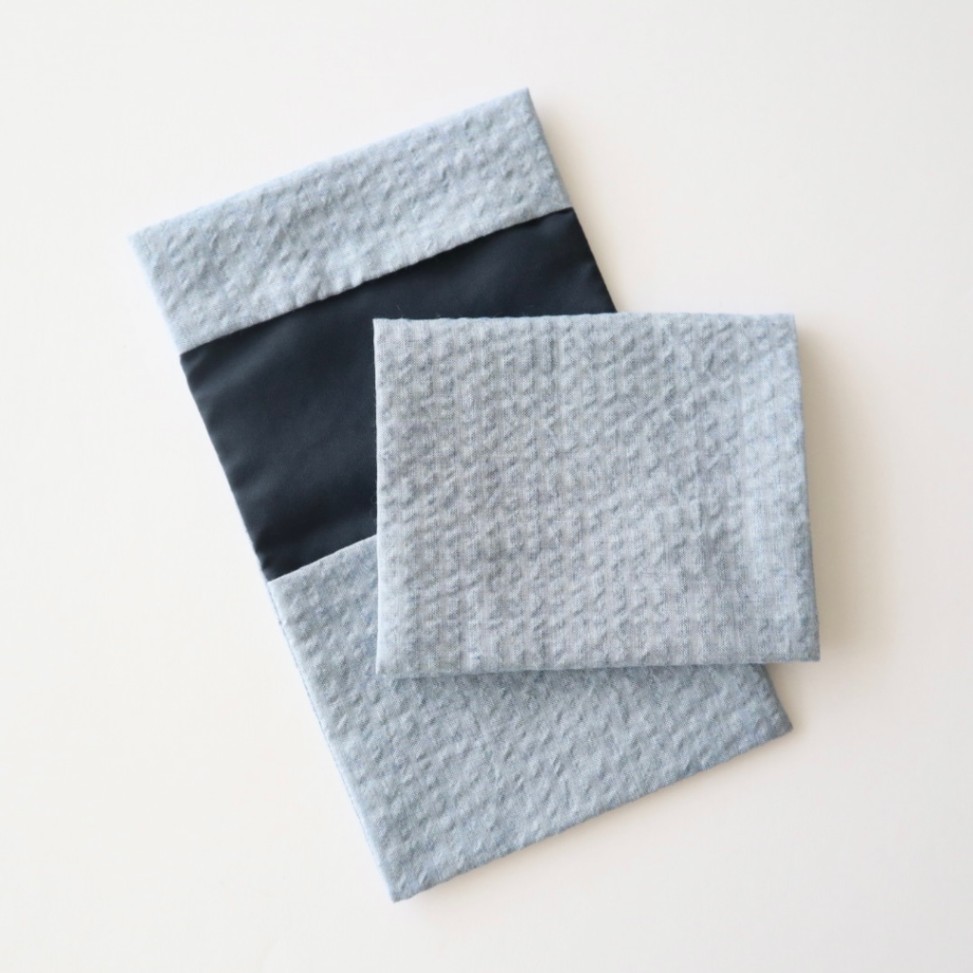 ポケットポーチ [Ｓサイズ／オーガニックコットン／つゆくさ]