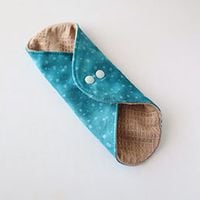 あたため布 [Ｍサイズ／虹／あお]