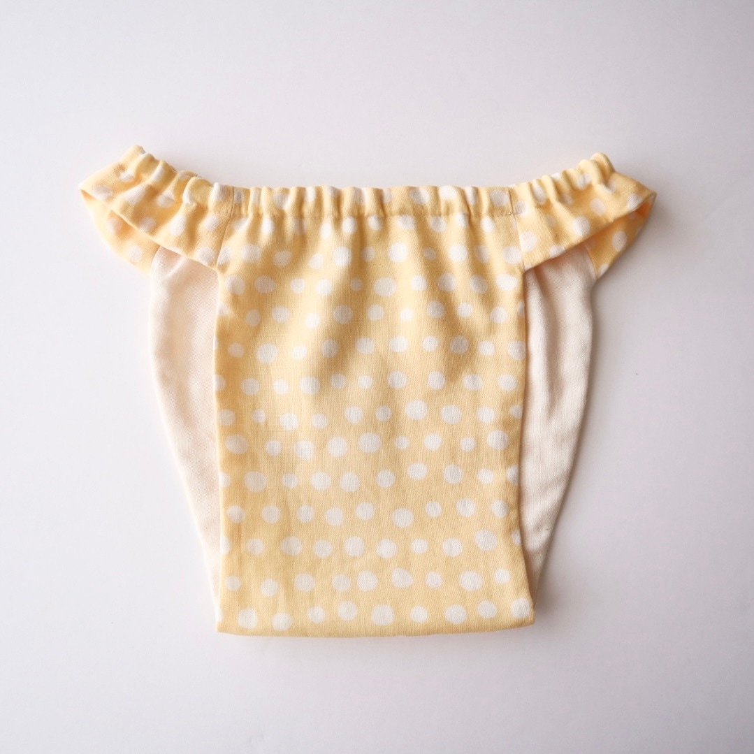 キッズふんてぃ [Sサイズ／ドット／イエロー]