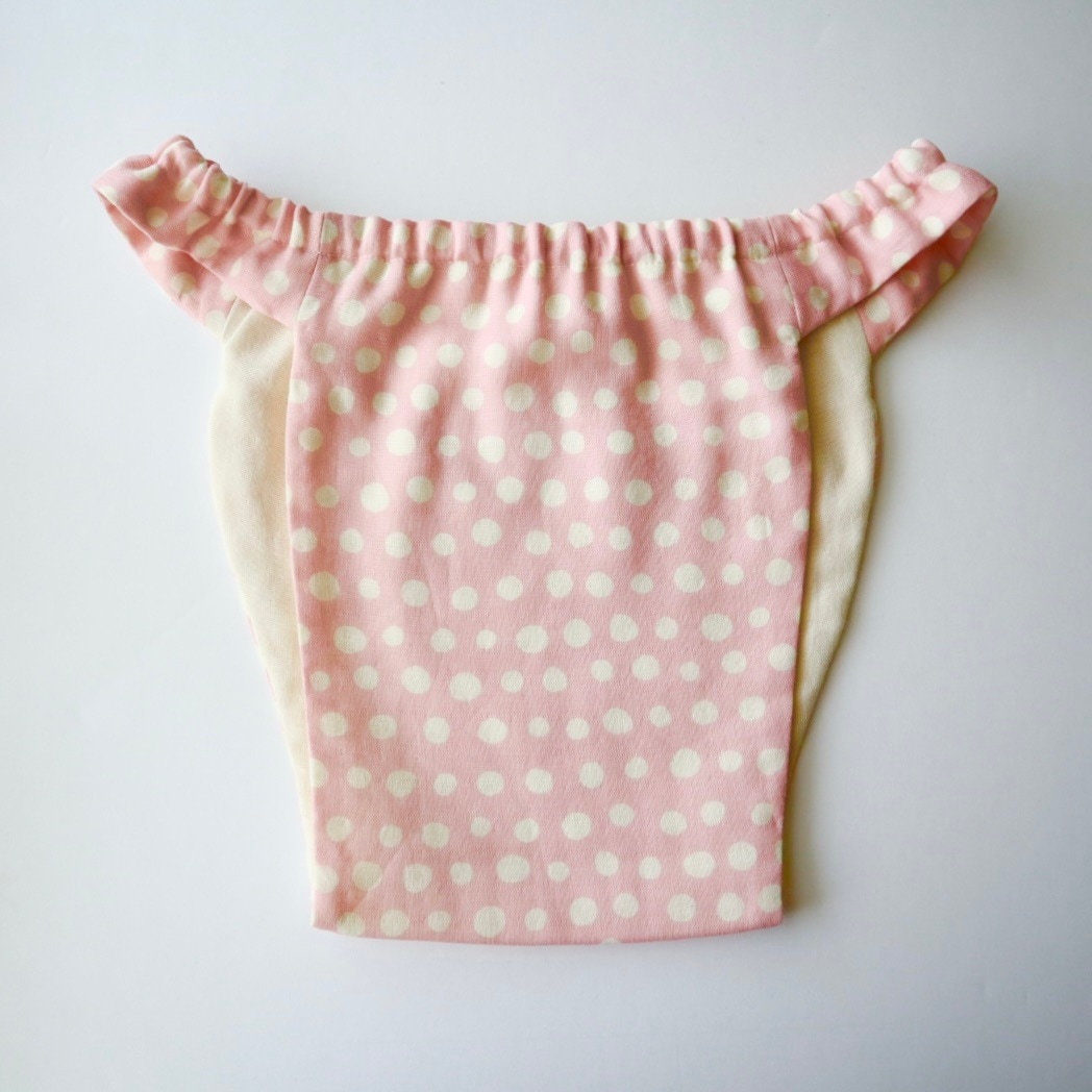 キッズふんてぃ [Mサイズ／ドット／ピンク]