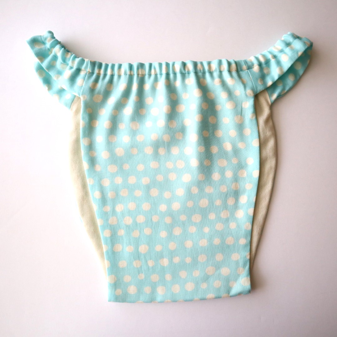 キッズふんてぃ[Lサイズ/ドット/ブルー]