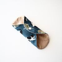 あたため布 [Sサイズ/猫/群青]