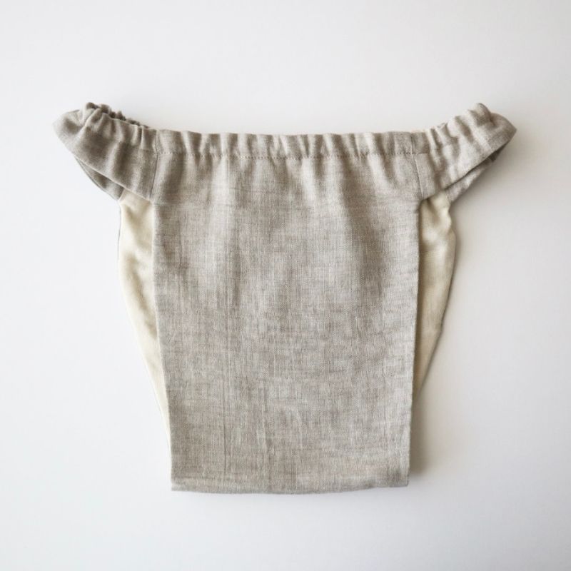 キッズふんてぃ[Mサイズ/オーガニックコットン/モカ]