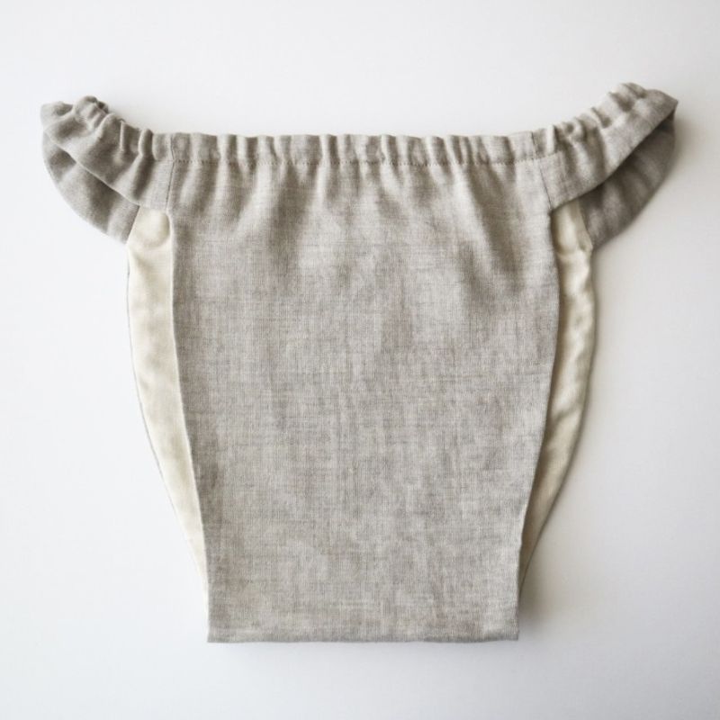 キッズふんてぃ[Lサイズ/オーガニックコットン/モカ]