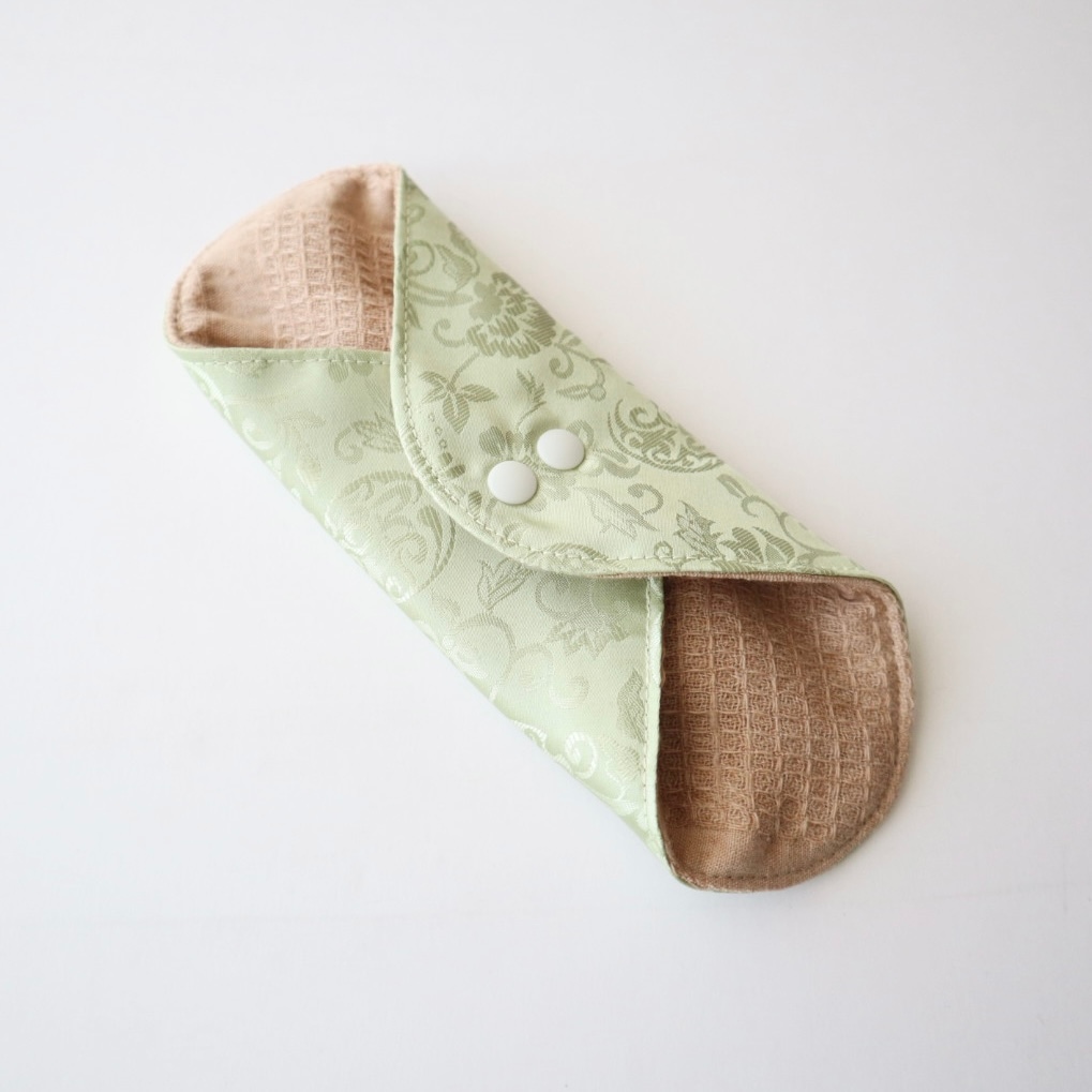 あたため布 [Mサイズ/韓国シルク/若竹]