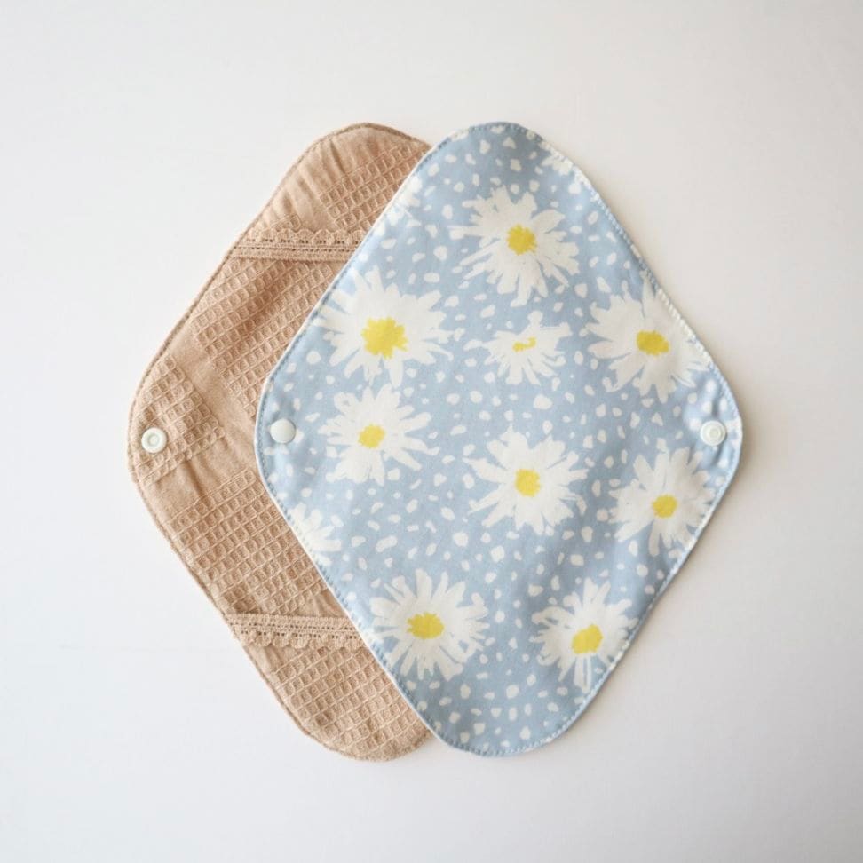 布ナプキンホルダー [マーガレット/ブルー]　