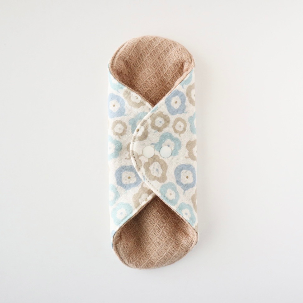 極みあたため布[Mサイズ／恵～megumi／ブルー]