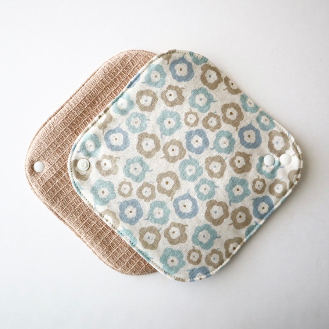 極みあたため布[Mサイズ／恵～megumi／ブルー]