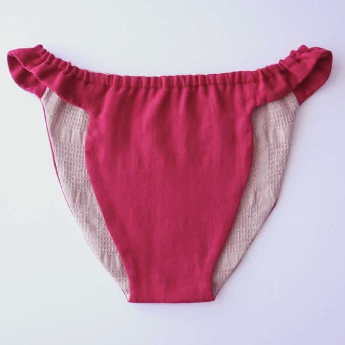 ふんてぃ[MLサイズ／ゴムタイプ／彩り／牡丹]