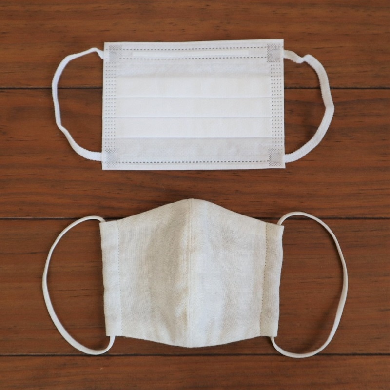 キッズ用布マスク［Mサイズ／オーガニックコットン］ | マスク,マスク